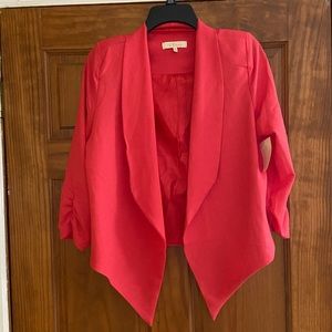 Pink summer blazer. Size medium. NWT.